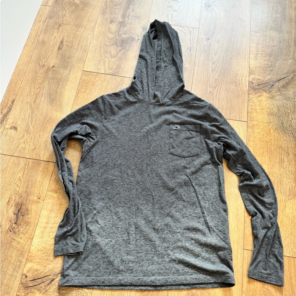 Vineyard Vines Boys Gray Hoodie Shirt